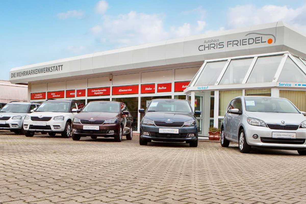 Autohaus Chris Friedel Aussenansicht